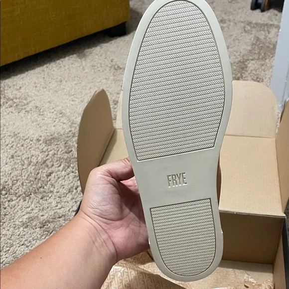 Frye Tan Leather Women's Sneakers - Picture 3 of 5